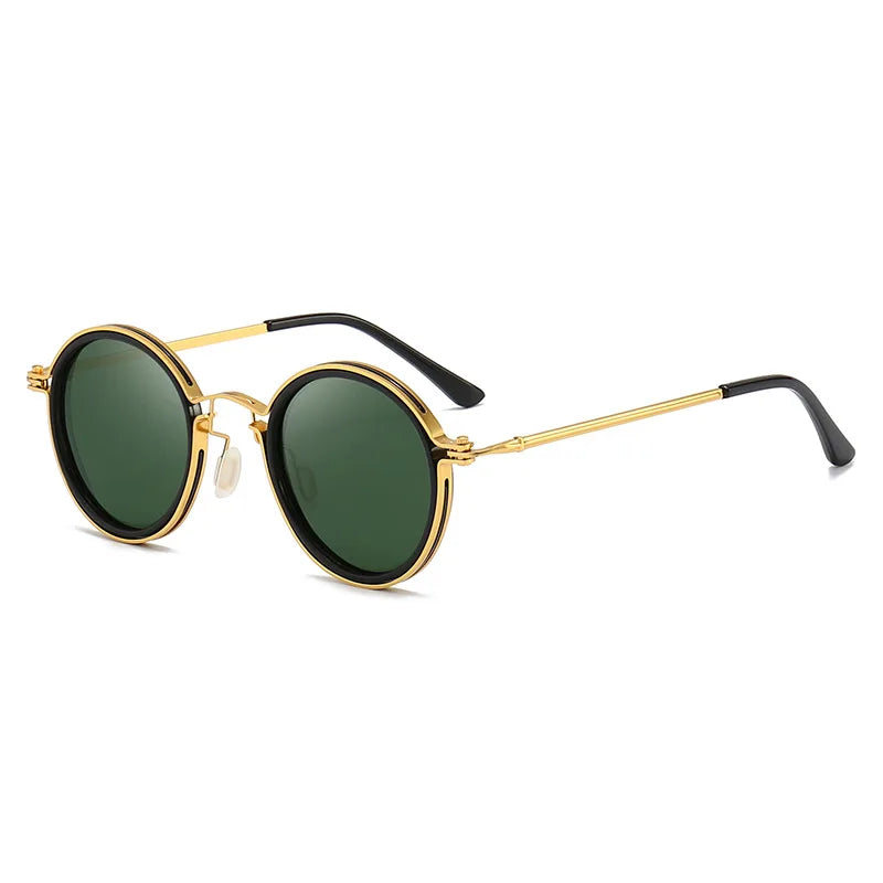 Round Retro Alloy Glasses
