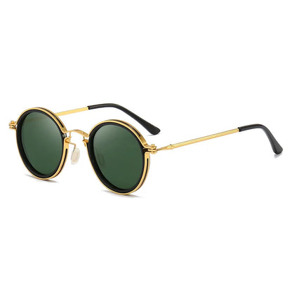 Round Retro Alloy Glasses