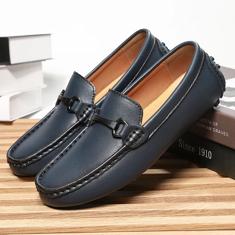Men’s Split Leather Loafers