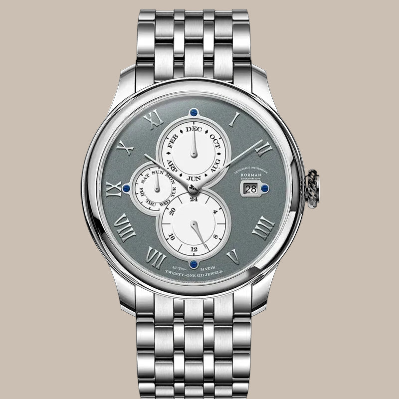 Luxury Retro Multi-Function Dial
