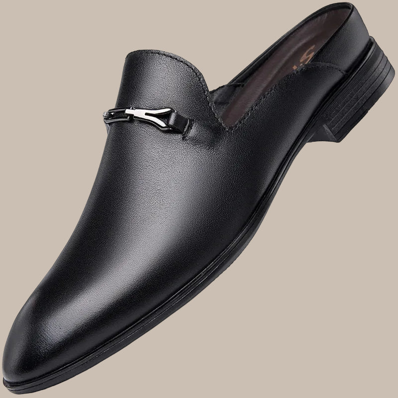 Men’s Leather Slip-On Flats