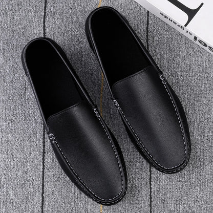 Mans leather comfortable shoes