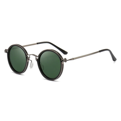 Round Retro Alloy Glasses