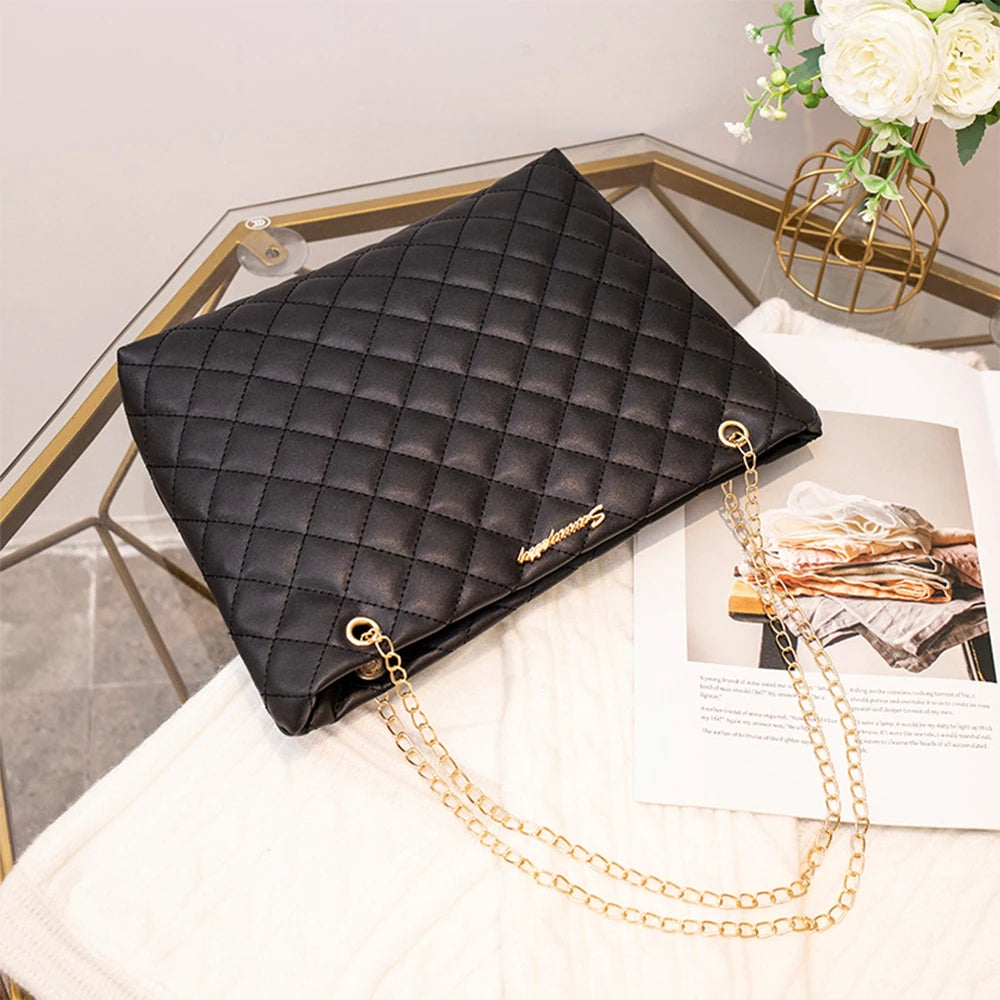 Women's PU Box Tote Bag