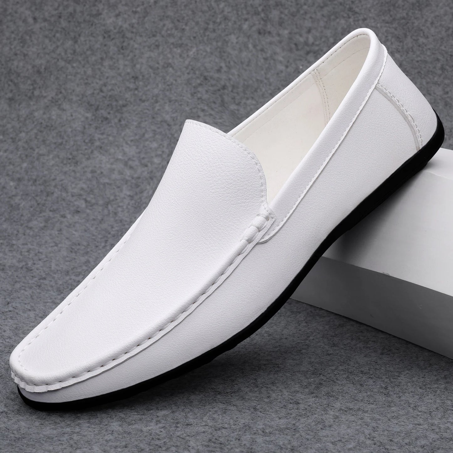 Mans leather comfortable shoes