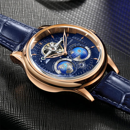 Double Earth World Time Watch