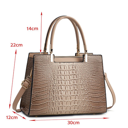 Large PU Shoulder Crossbag