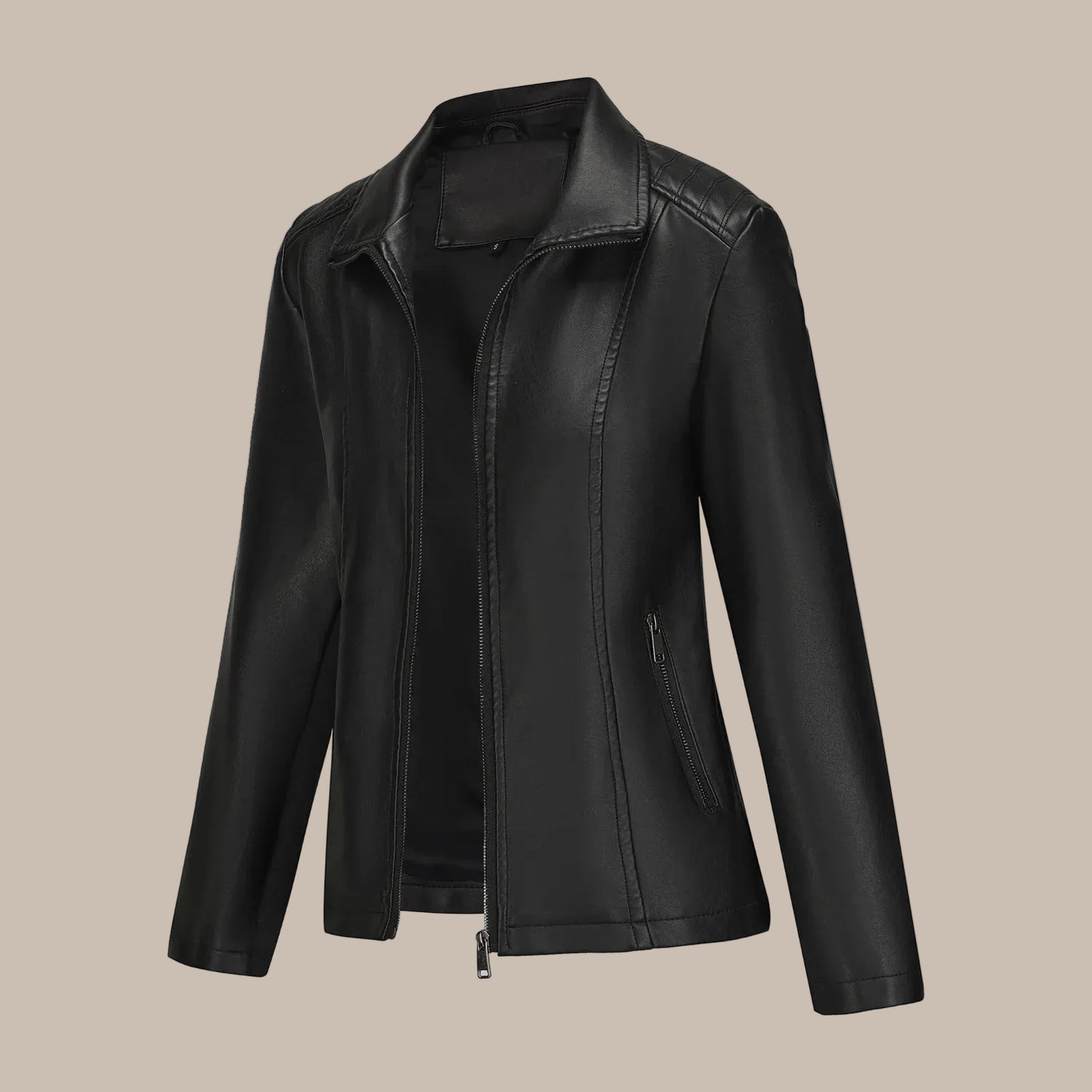 Women’s Brown Leather Jacket