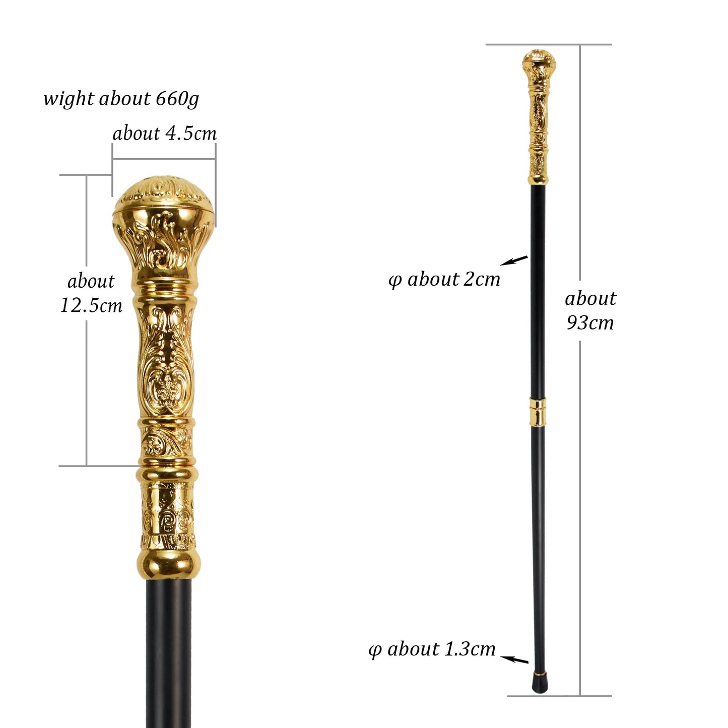 Cosplay Handmade Cane