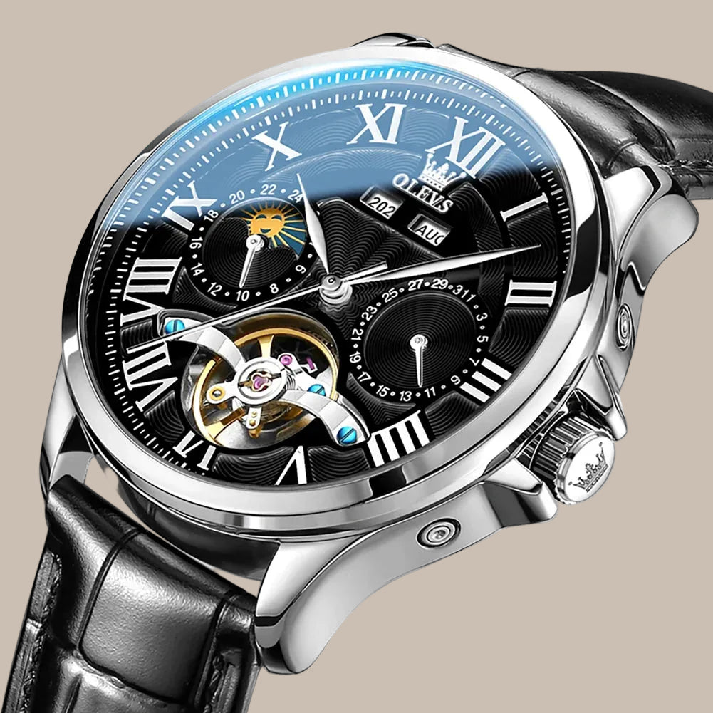 Automatic Hollow Hand Clock