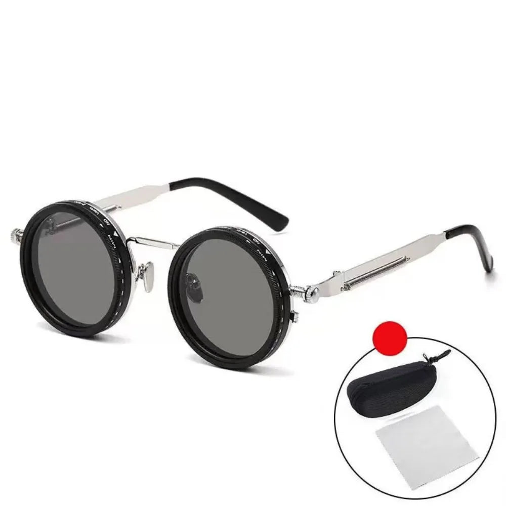 Retro Sunglasses with Case