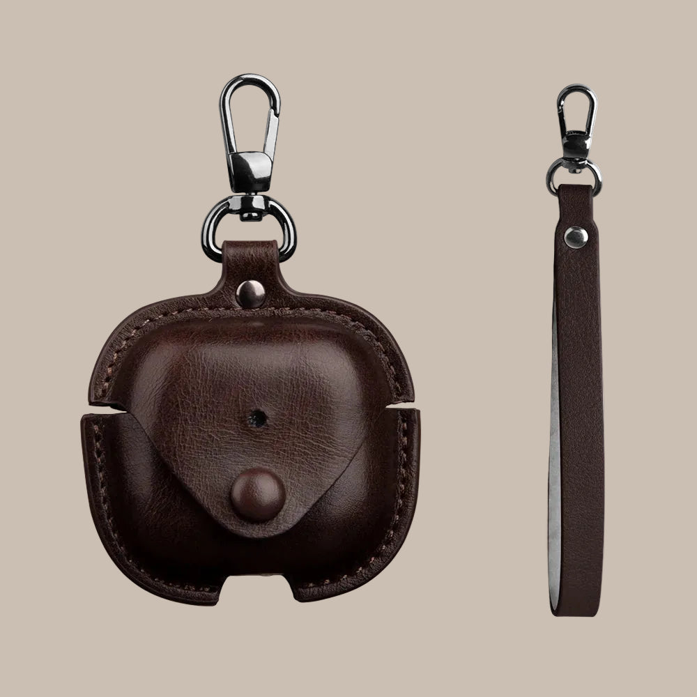 Retro Leather AirPods Case