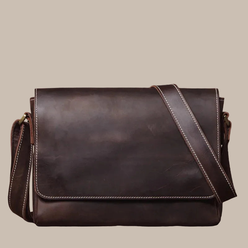 Men’s Leather Shoulder Bag