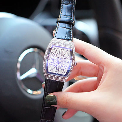 Tonneau Oval Diamond Dial