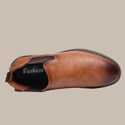Men's PU Leather Chelsea Boots