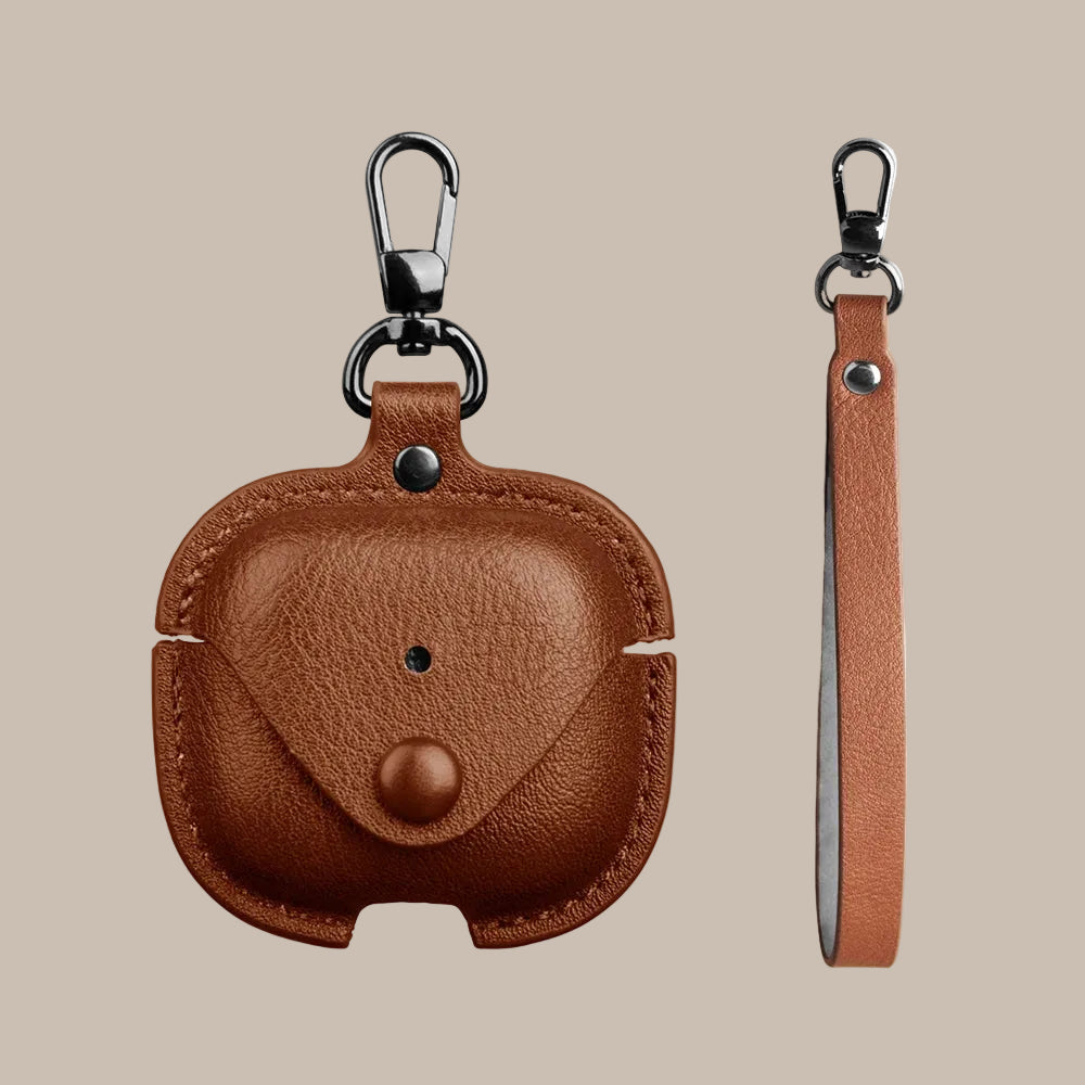 Retro Leather AirPods Case