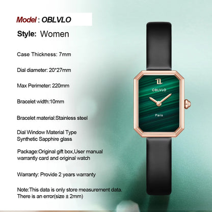 Malachite Dial Diamond Watch