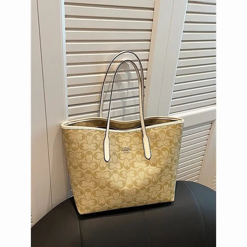 Classic Medium PU Tote Bag