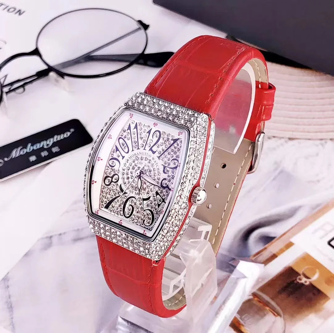 Tonneau Oval Diamond Dial