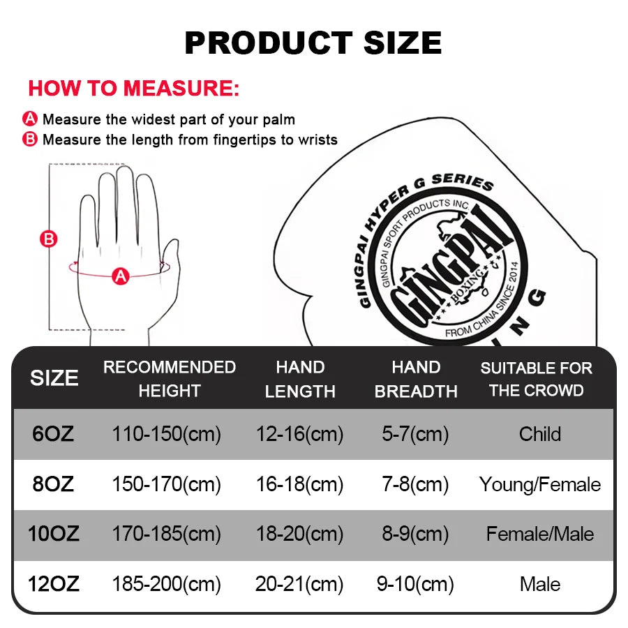 Kids & Adult Boxing Gloves – Multi-Size
