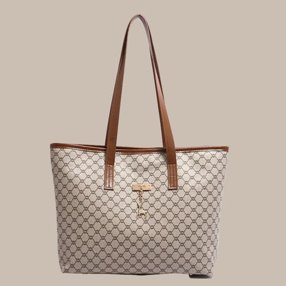 Women's Classic Geometric Tote Bag