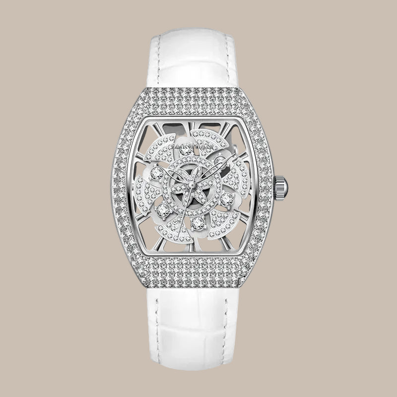 Luxury Diamond Quartz Watch