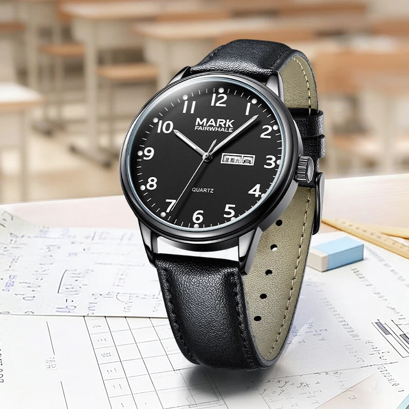 Waterproof Coated Glass Watch
