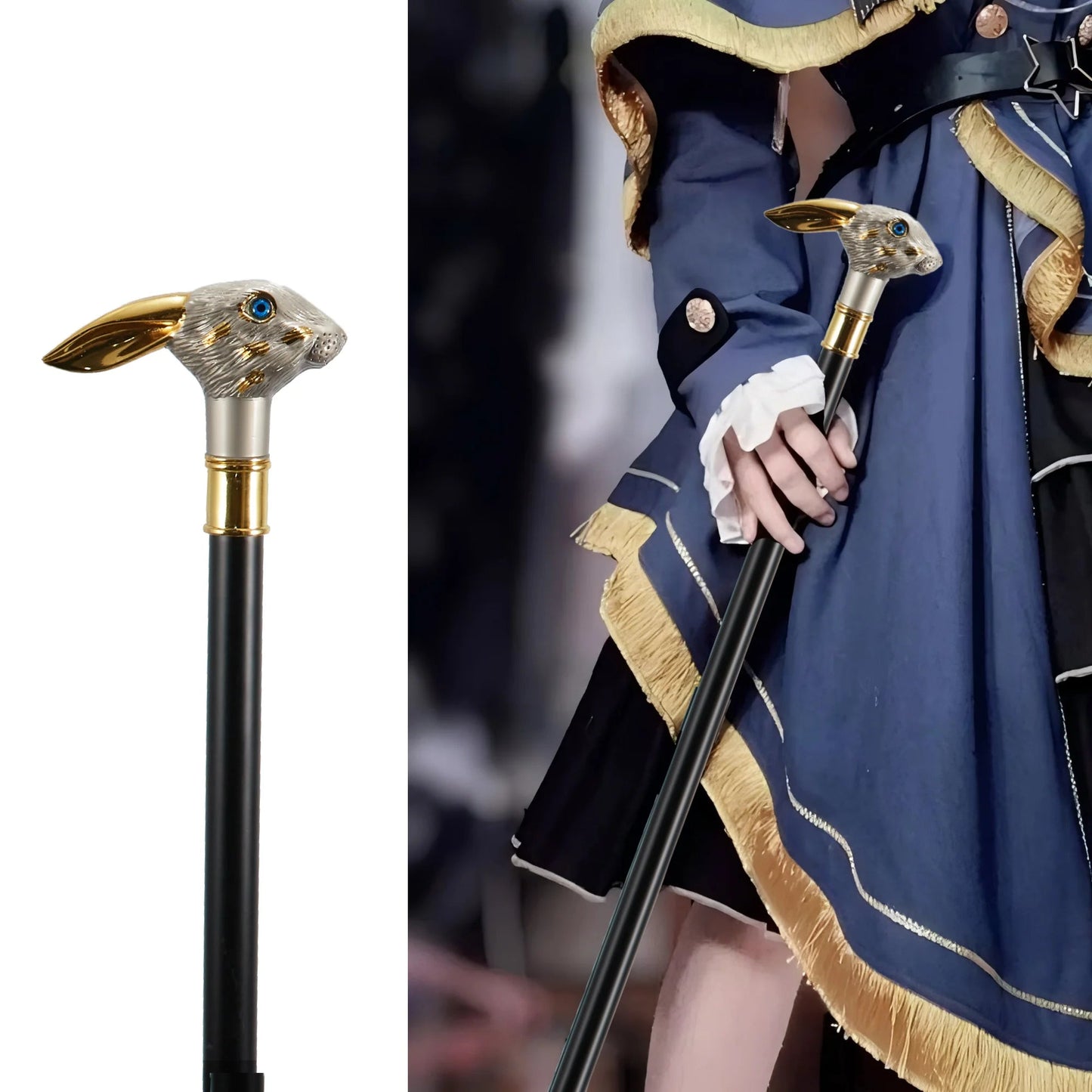 Sculpted Fashion Metal Stick
