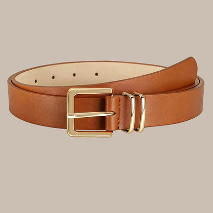 Women's Wide Adjustable PU Belt