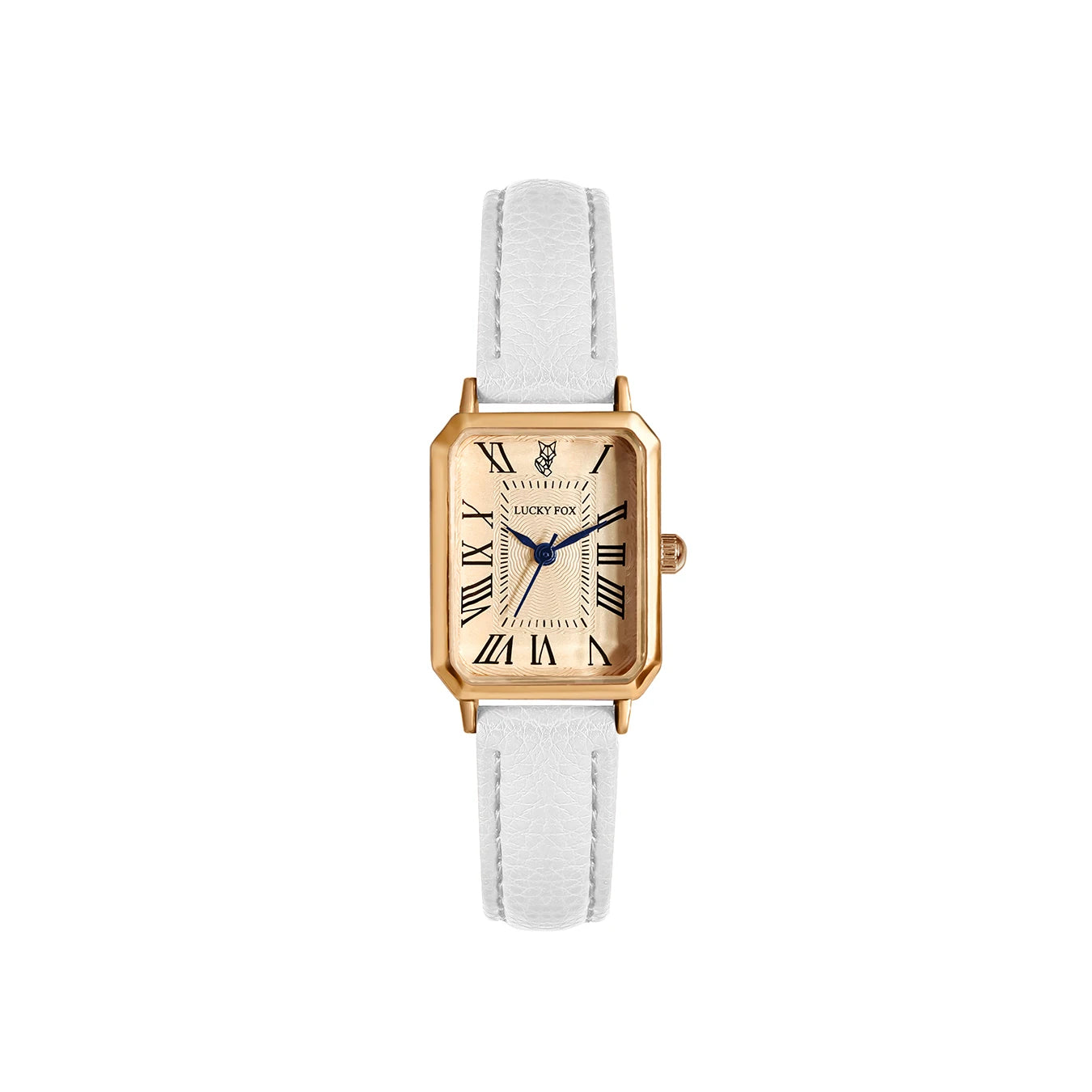Square Leather Strap Watch