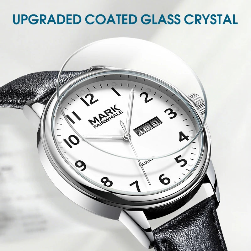 Waterproof Coated Glass Watch