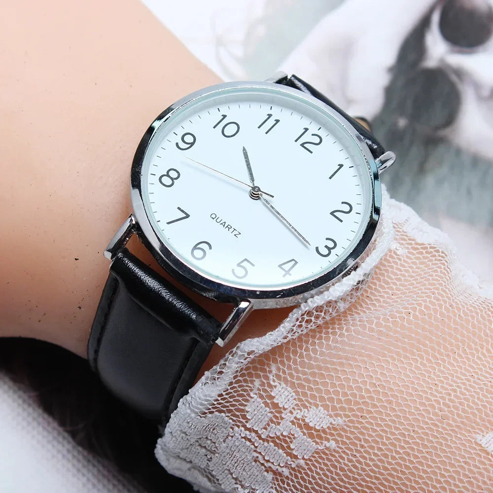 Men's Simple Business Leather Watch