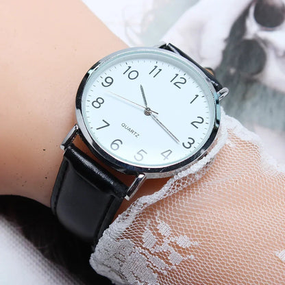 Men's Simple Business Leather Watch