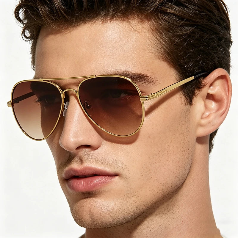 Metal Frame Driving Glasses