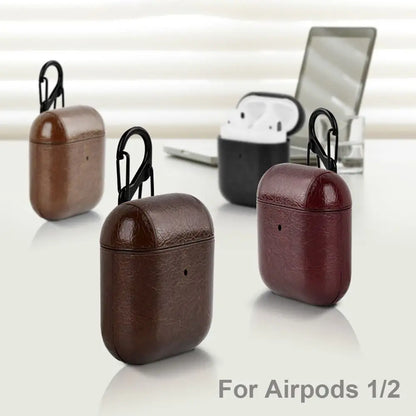 PU Leather AirPods Case