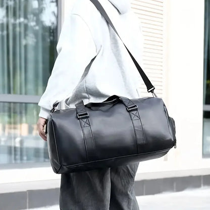 Solid Color Fitness Handbag