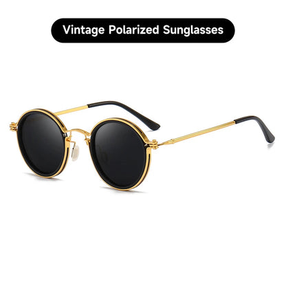 Round Retro Alloy Glasses