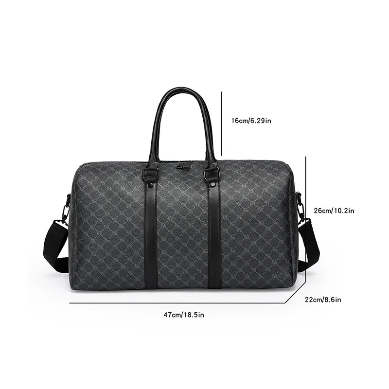Men’s Black Travel Bag