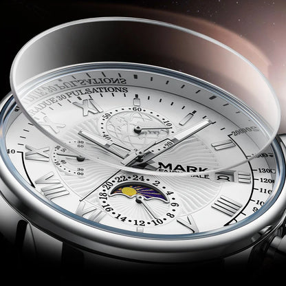 Genuine Leather Strap Watch