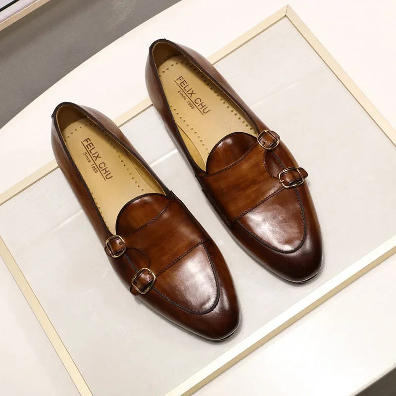 Genuine Leather Party Loafers