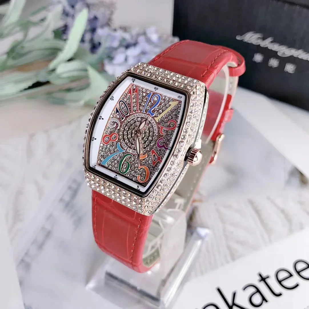 Tonneau Oval Diamond Dial