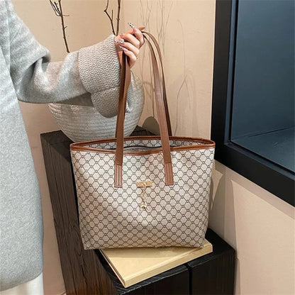 Women's Classic Geometric Tote Bag