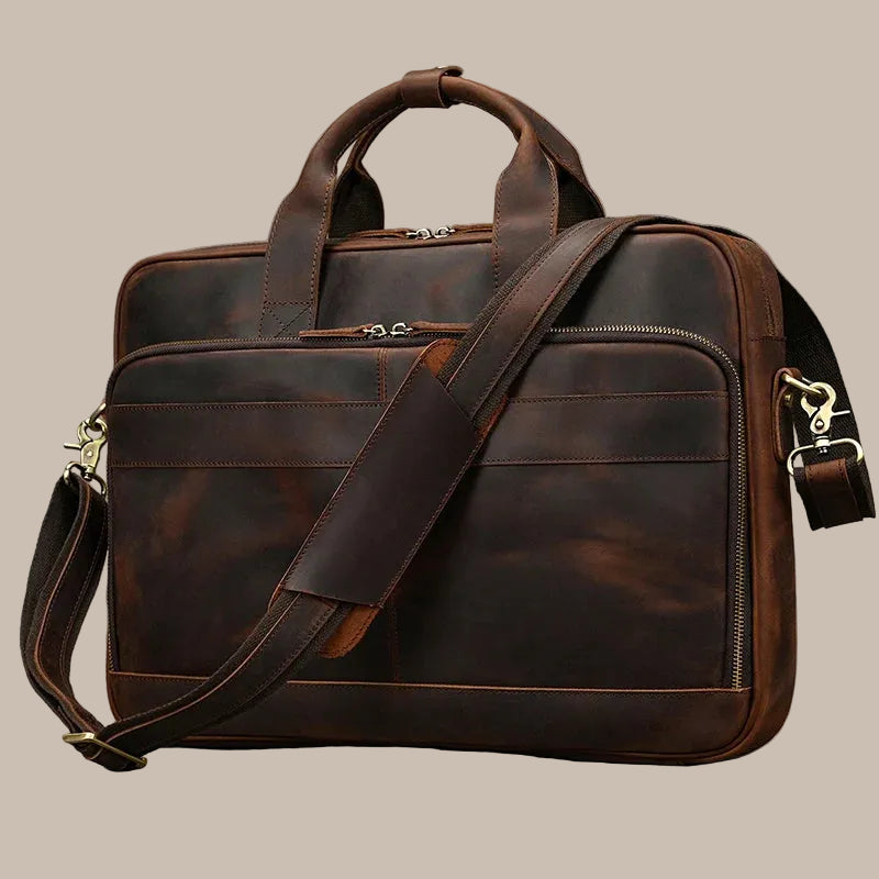 Cowhide Business Bag