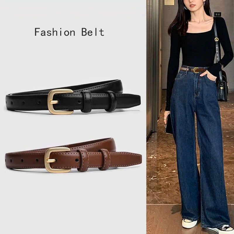 Women's Retro Needle Buckle Belt