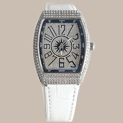 Tonneau Oval Diamond Dial