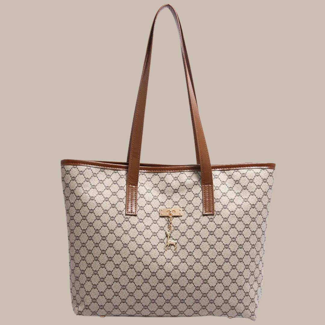 Women's Classic Geometric Tote Bag
