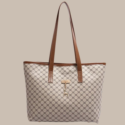 Women's Classic Geometric Tote Bag