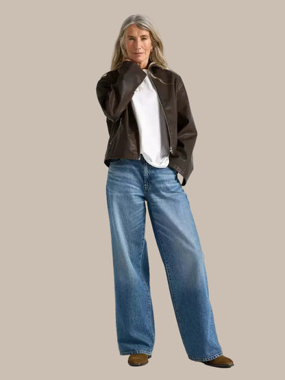 Faux Leather Jacket – Timeless Style