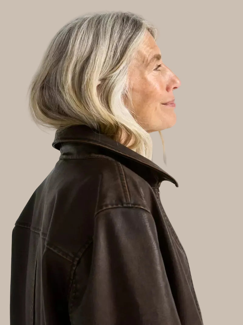 Faux Leather Jacket – Timeless Style